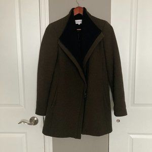 💲SOLD💲 Calvin Klein Winter Peacoat in Olive and Black, size 2